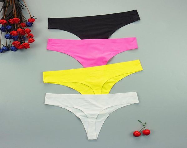 3pcslots seamless thongs ladies underwear woman panties stringi ice silk sports intimate panty women underpants sxl six color y0237844758, Black;pink
3pcslots seamless thongs ladies underwear woman panties stringi ice silk sports intimate panty women underpants sxl six color y0237844758, Black;pink