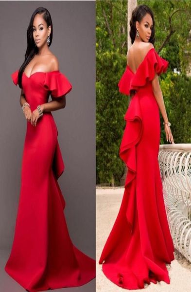 2019 red mermaidprom dresses satin backless mermaid off shoulde evening gowns saudi arabia ruched sweep train formal party dress7232811, Black;red
2019 red mermaidprom dresses satin backless mermaid off shoulde evening gowns saudi arabia ruched sweep train formal party dress7232811, Black;red