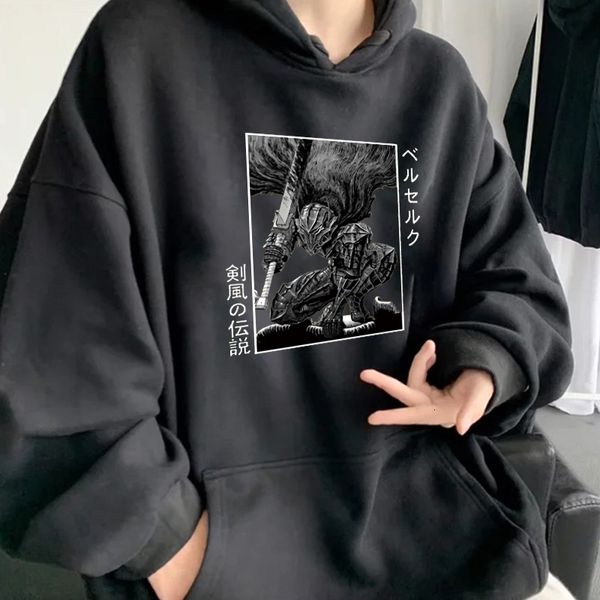 men's hoodies sweatshirts anime berserk guts hoodies men women gothic winter warm streetwear pullover casual oversized loose man hoode, Black
men's hoodies sweatshirts anime berserk guts hoodies men women gothic winter warm streetwear pullover casual oversized loose man hoode, Black