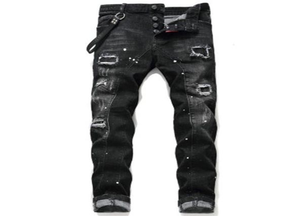 d2 jeans men mens designers jean skinny ripped pants cool guy causal hole denim fashion fit washed pant 02023527937, Black
d2 jeans men mens designers jean skinny ripped pants cool guy causal hole denim fashion fit washed pant 02023527937, Black