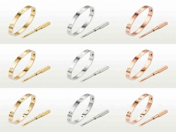 love screw bracelet designer bracelets fashion bangle luxury jewelry women accessories titanium steel alloy goldplated never fade4035255, Black
love screw bracelet designer bracelets fashion bangle luxury jewelry women accessories titanium steel alloy goldplated never fade4035255, Black