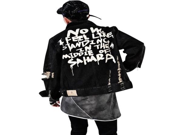 street clothing hip hop style jeans jacket mens jackets and coats denim men hole clothes cotton3237248, Black;brown
street clothing hip hop style jeans jacket mens jackets and coats denim men hole clothes cotton3237248, Black;brown