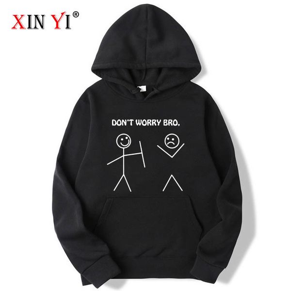 men's hoodies sweatshirts xin yi fashion brand men's hoodies funny design printing blended cotton spring autumn loose male hip hop, Black
men's hoodies sweatshirts xin yi fashion brand men's hoodies funny design printing blended cotton spring autumn loose male hip hop, Black