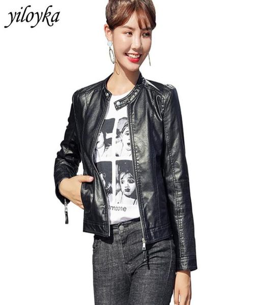 women039s jackets pu leather jacket women fashion black soft bomber motorcycle coat short faux biker cool outerwear basic7187766, Black;brown
women039s jackets pu leather jacket women fashion black soft bomber motorcycle coat short faux biker cool outerwear basic7187766, Black;brown