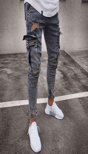 casual slim fit mens jeans 2022 trendy knee ripped designer pants men party dj fashion masculina y2204208190551, Blue
casual slim fit mens jeans 2022 trendy knee ripped designer pants men party dj fashion masculina y2204208190551, Blue