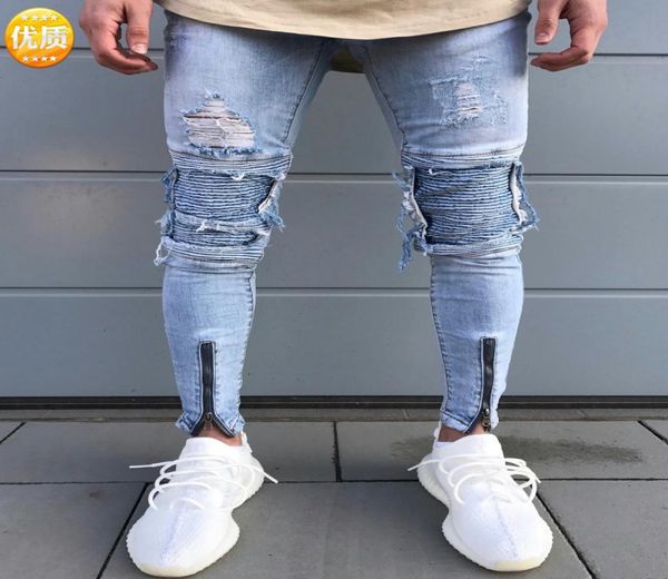 men hip hop gloria jeans hole cowboy elastic foot zipper fashion denim joggers mens jeans1311952, Blue
men hip hop gloria jeans hole cowboy elastic foot zipper fashion denim joggers mens jeans1311952, Blue