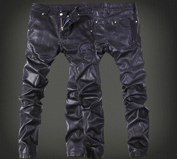 autumn and winter black leather pants show men039s fashion locomotive jeans7019967, Blue
autumn and winter black leather pants show men039s fashion locomotive jeans7019967, Blue