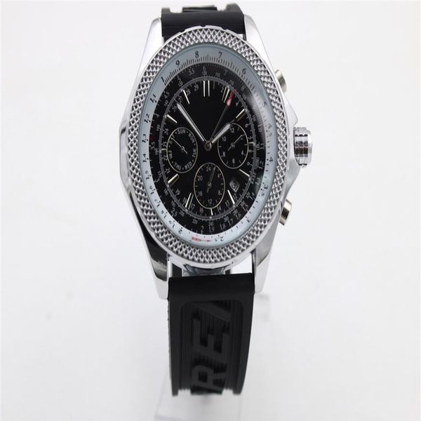 good quality 1884 date automatic mechanical men watch rubber black dial wristwatch men's watche six-pin multi-function269p, Slivery;brown
good quality 1884 date automatic mechanical men watch rubber black dial wristwatch men's watche six-pin multi-function269p, Slivery;brown