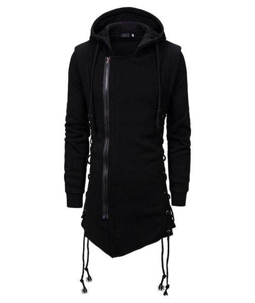 men039s casual black hoodies fashion side lace up fleece gothic pullover hip hop long length zipper poncho cape cloak irregular8303286
men039s casual black hoodies fashion side lace up fleece gothic pullover hip hop long length zipper poncho cape cloak irregular8303286