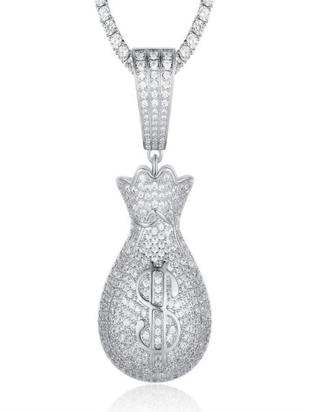 pendant necklaces 100 micro zircon hip hop dollar wallet necklace for men jewelry tennis chain custom accept iced out6252568, Silver
pendant necklaces 100 micro zircon hip hop dollar wallet necklace for men jewelry tennis chain custom accept iced out6252568, Silver