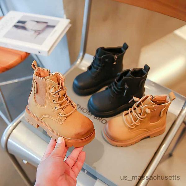 boots 2023 new spring autumn simple britain style side zipper fashion kid boots girls boots non-slip flats spring new boys ankle boots r2308, Black;grey
boots 2023 new spring autumn simple britain style side zipper fashion kid boots girls boots non-slip flats spring new boys ankle boots r2308, Black;grey