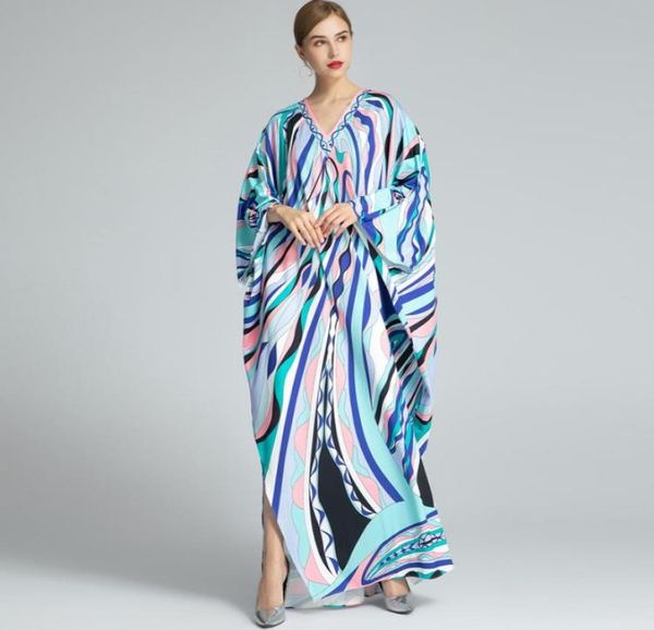 women039s runway dresses v neck batwing sleeves printed knitted loose design long spit fashion dresses1132534, Black
women039s runway dresses v neck batwing sleeves printed knitted loose design long spit fashion dresses1132534, Black