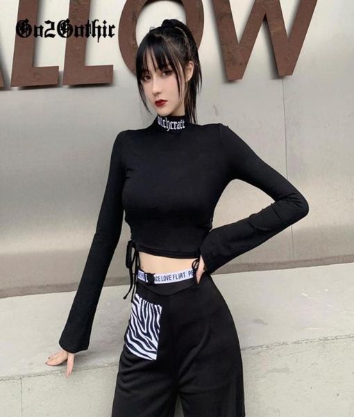 goth letter embroidered black crop t shirt women streetwear slim bandage long sleeve turtleneck crop bodycon cropped3189048, White
goth letter embroidered black crop t shirt women streetwear slim bandage long sleeve turtleneck crop bodycon cropped3189048, White