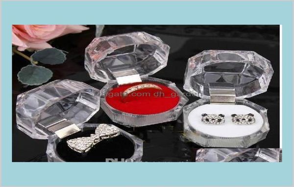 jewelry package boxes ring holder earring display acrylic transparent wedding packaging storage box cases drop delivery 2021 bcjt53328710, Black;white
jewelry package boxes ring holder earring display acrylic transparent wedding packaging storage box cases drop delivery 2021 bcjt53328710, Black;white