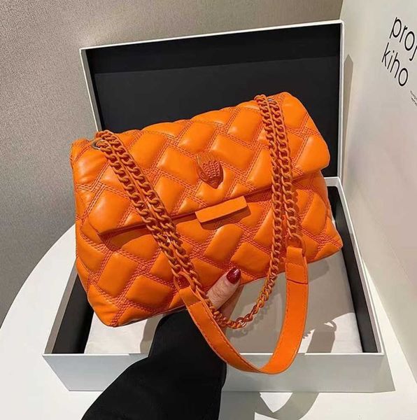 kurt geiger for women with eagle head design diamond grid chain bag foreign style flip one shoulder crossbody european women's personal
kurt geiger for women with eagle head design diamond grid chain bag foreign style flip one shoulder crossbody european women's personal