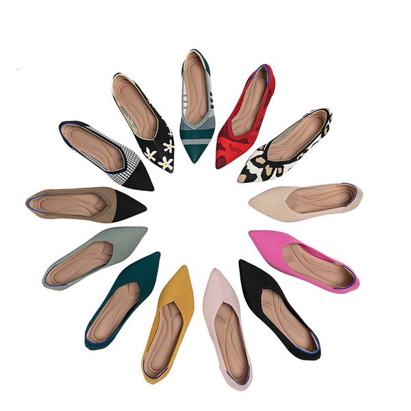 dress shoes spring and autumn flat shoes fashion leisure women's flat shoes pointed knitting elastic comfortable boutique shoes 230822, Black
dress shoes spring and autumn flat shoes fashion leisure women's flat shoes pointed knitting elastic comfortable boutique shoes 230822, Black