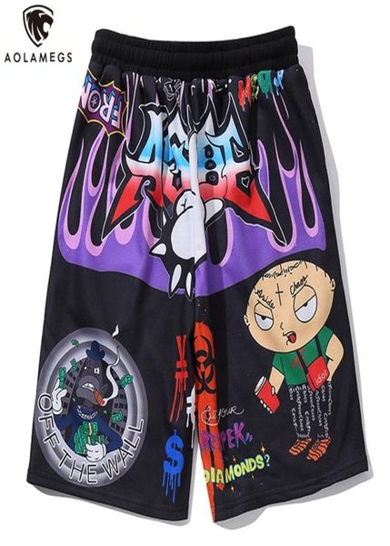 aolamegs shorts men cartoon graffiti print bermuda beach kneelength shorts hip hop elastic waist high street summer sweatpants 229227586, White;black
aolamegs shorts men cartoon graffiti print bermuda beach kneelength shorts hip hop elastic waist high street summer sweatpants 229227586, White;black