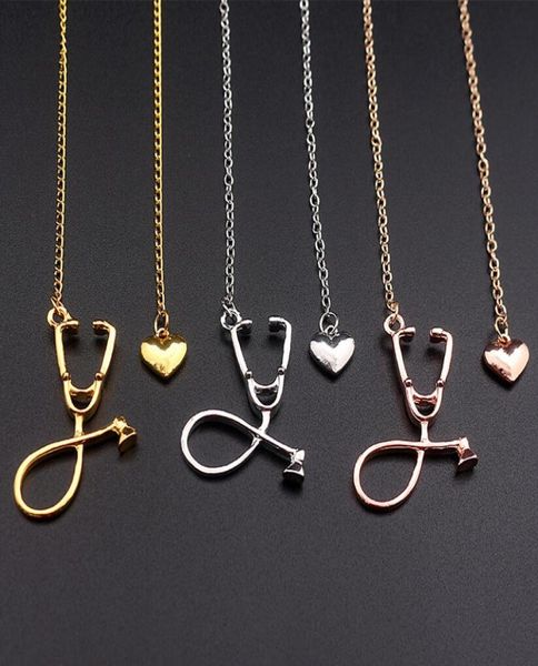 3 colors stethoscope necklaces heart and stethoscope lariat pendant for doctor nursing student gift nurse necklace women jewelry2691495, Silver
3 colors stethoscope necklaces heart and stethoscope lariat pendant for doctor nursing student gift nurse necklace women jewelry2691495, Silver