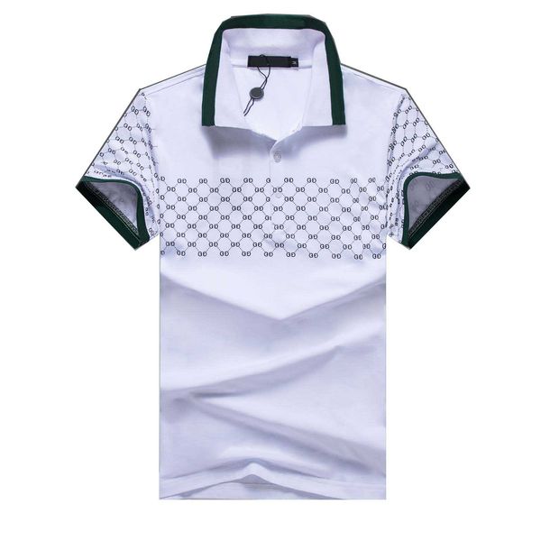 designer mens stylist polo shirts gg italy men clothes polos print short sleeve fashion casual mensummer t shirt, White;black
designer mens stylist polo shirts gg italy men clothes polos print short sleeve fashion casual mensummer t shirt, White;black