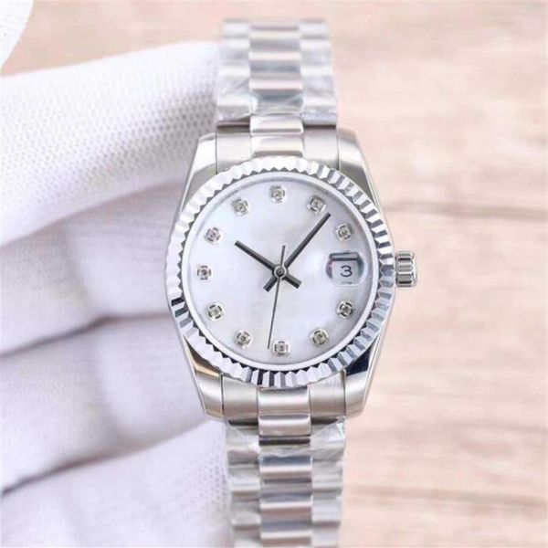 women watch mechanical automatic 179173-63133 26mm white dial calendar sapphire glass jubilee steel bracelet luxury watches waterp289s, Slivery;brown
women watch mechanical automatic 179173-63133 26mm white dial calendar sapphire glass jubilee steel bracelet luxury watches waterp289s, Slivery;brown