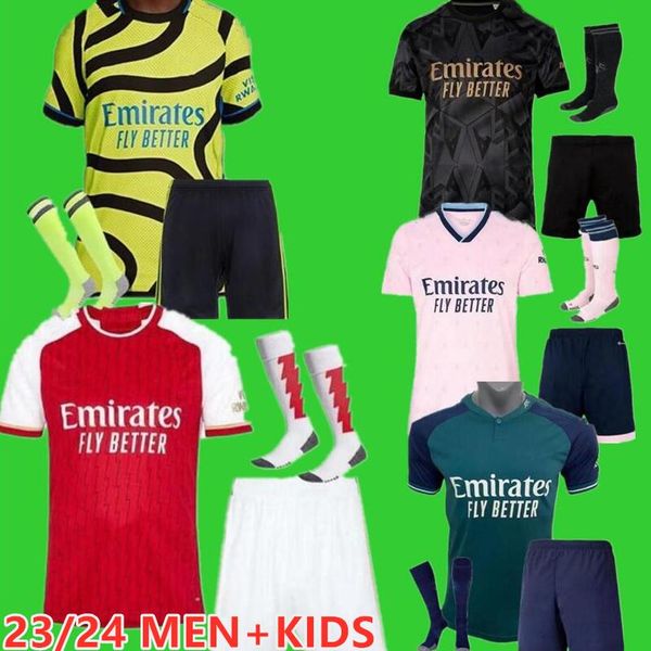 23 24 saka home away third soccer jerseys g. jesus odegaard fans player version gunners martinelli smith rowe saka football shirt men kids s, Black;yellow
23 24 saka home away third soccer jerseys g. jesus odegaard fans player version gunners martinelli smith rowe saka football shirt men kids s, Black;yellow
