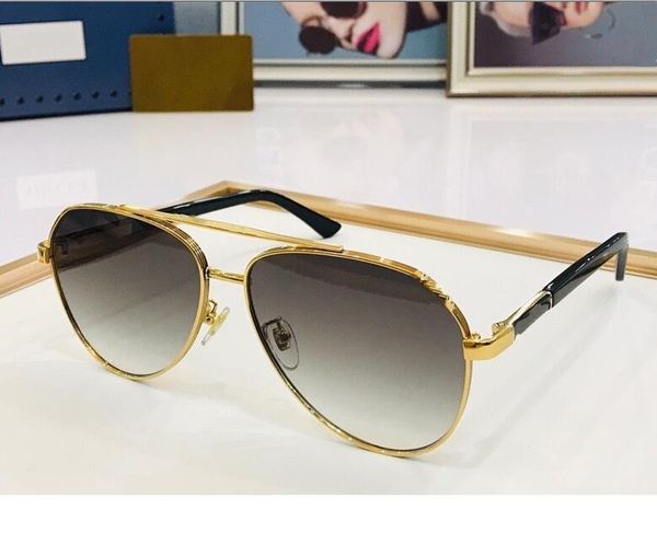 2023 sunglasses gold black metal plank fullframe light grey gradient color oval glasses available with box, White;black
2023 sunglasses gold black metal plank fullframe light grey gradient color oval glasses available with box, White;black