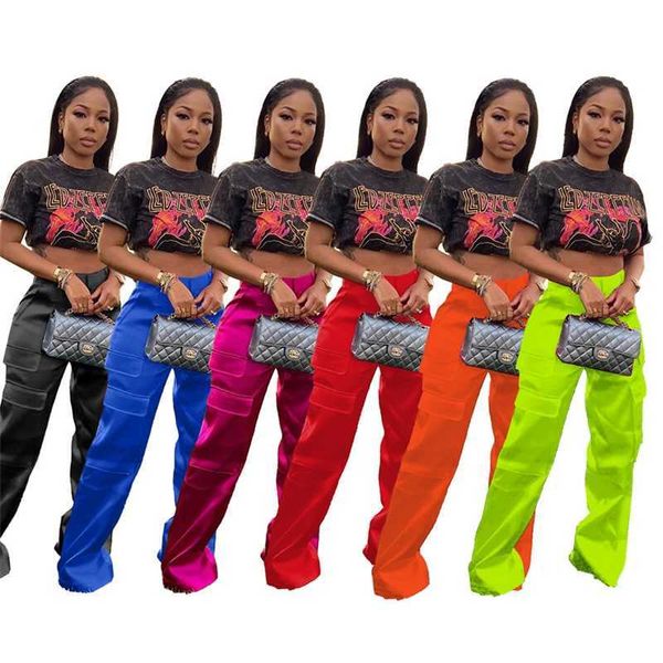 women pants designer 2023 new casual zipper solid color multi pocket zipper loose pants (knitted elastic color) 6 colours, Black;white
women pants designer 2023 new casual zipper solid color multi pocket zipper loose pants (knitted elastic color) 6 colours, Black;white