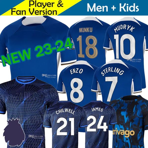 23 24 cfc nkunku soccer jerseys n.jackson kids kit player version 2023 2024 enzo pulisic sterling james koulibaly azpilicueta havertz fofana, Black;yellow
23 24 cfc nkunku soccer jerseys n.jackson kids kit player version 2023 2024 enzo pulisic sterling james koulibaly azpilicueta havertz fofana, Black;yellow