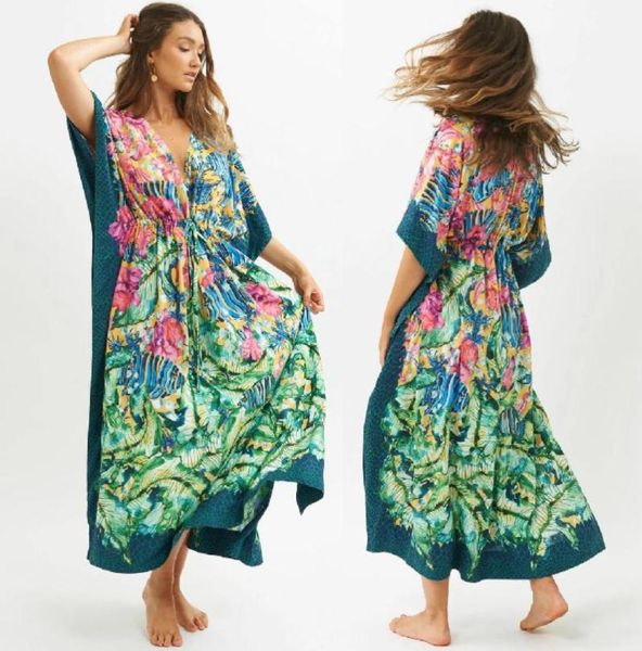 2021 green bohemian printed bats sleeve high waist summer beach dress cotton tunic women beachwear kaftan maxi dresses q1087 f01229212832, Black;gray
2021 green bohemian printed bats sleeve high waist summer beach dress cotton tunic women beachwear kaftan maxi dresses q1087 f01229212832, Black;gray