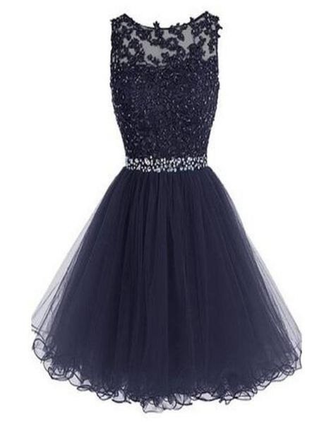 classic short homecoming dresses a line sheer bateau neckline lace appliques crystals waist graduation party gowns high 5286222, Blue;pink
classic short homecoming dresses a line sheer bateau neckline lace appliques crystals waist graduation party gowns high 5286222, Blue;pink