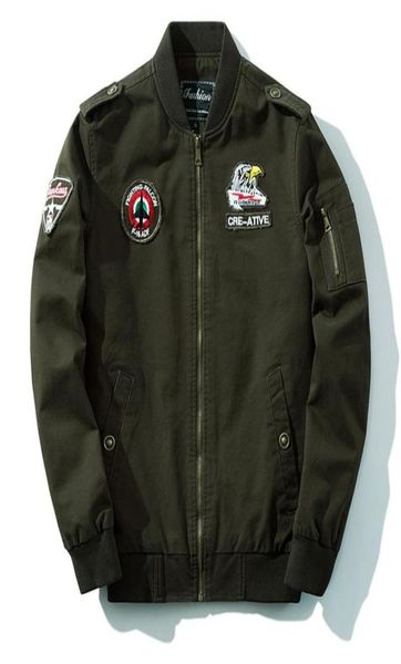mens casual jackets eagle embroidery pattren epaulet autumn winter clothing long sleeve zipper men039s plus size outerwear coat9674836412, Black;brown
mens casual jackets eagle embroidery pattren epaulet autumn winter clothing long sleeve zipper men039s plus size outerwear coat9674836412, Black;brown