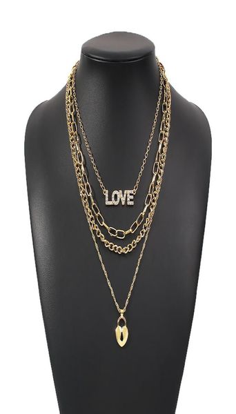 fashion multi layer pendants necklaces for women gold metal letter love heart necklace brand design jewelry gift1136514, Silver
fashion multi layer pendants necklaces for women gold metal letter love heart necklace brand design jewelry gift1136514, Silver