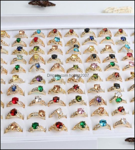 50pcslot fashion sparkling zircon gold color rings for women engagement wedding jewerly colorf party gift whole drop delivery7756317, Golden;silver
50pcslot fashion sparkling zircon gold color rings for women engagement wedding jewerly colorf party gift whole drop delivery7756317, Golden;silver