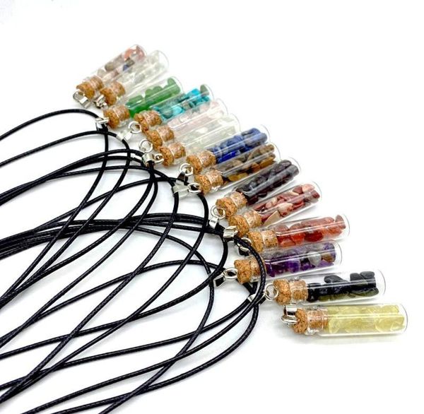 handmade energy crystal stone cute glass bottle pendant necklaces for women men lovers lucky party jewelry6213419, Silver
handmade energy crystal stone cute glass bottle pendant necklaces for women men lovers lucky party jewelry6213419, Silver
