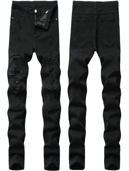 black jeans men039s pants fashion streetwear holes washed men denim pants 2020 new feet stretch male straight slim ripped jeans5388672, Blue
black jeans men039s pants fashion streetwear holes washed men denim pants 2020 new feet stretch male straight slim ripped jeans5388672, Blue