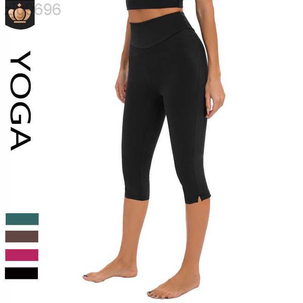 desginer al yoga fitness pants women's summer high waist and hip lifting sports capris nude feel traceless tight quick dried pants, Black
desginer al yoga fitness pants women's summer high waist and hip lifting sports capris nude feel traceless tight quick dried pants, Black