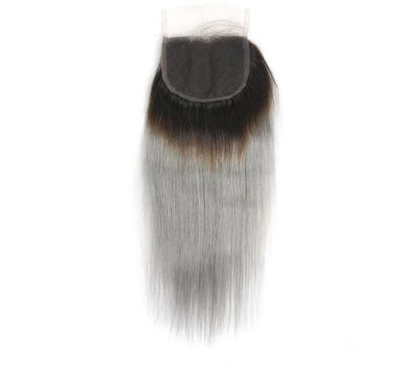 4x4 silver grey ombre human lace closure 1b greygray straight hair closure4781243, Black;brown
4x4 silver grey ombre human lace closure 1b greygray straight hair closure4781243, Black;brown