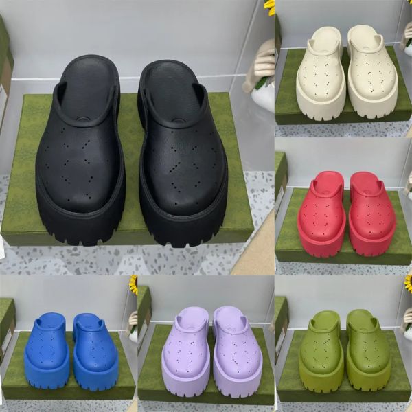 2023 mens pool sliders slippers sandal womens platform perforated g sandal hollow shoes jelly colors high heel summer rubber lug sole mu ato, Black
2023 mens pool sliders slippers sandal womens platform perforated g sandal hollow shoes jelly colors high heel summer rubber lug sole mu ato, Black