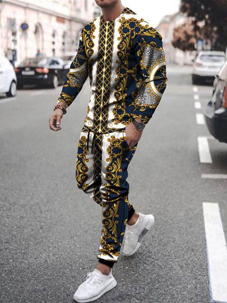men s tracksuits autumn long sleeve tshirts pants suits casual clothes streetswear vintage 3d print tracksuit 2 piece sets joogers outfits 2, Gray
men s tracksuits autumn long sleeve tshirts pants suits casual clothes streetswear vintage 3d print tracksuit 2 piece sets joogers outfits 2, Gray