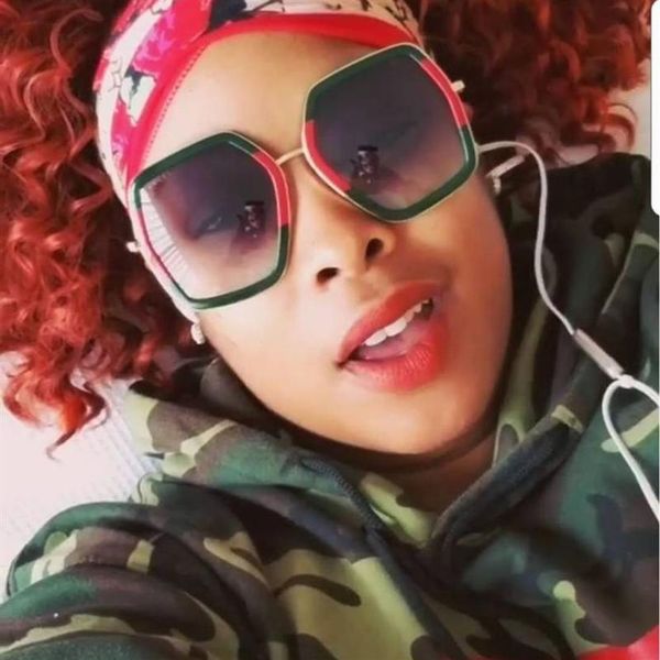 sunglasses guyuemumu designer brand bee women 2022 fashion vintage square style red green glasses shades female oculos 3442713, White;black
sunglasses guyuemumu designer brand bee women 2022 fashion vintage square style red green glasses shades female oculos 3442713, White;black
