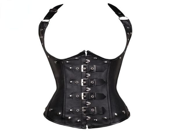 black women039s punk style spiral steel boned waist trainer cincher shaper faux leather corset underbust for party costumes 8258365232, Black;white
black women039s punk style spiral steel boned waist trainer cincher shaper faux leather corset underbust for party costumes 8258365232, Black;white
