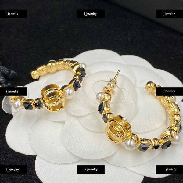 women designer earrings fashion luxury pearl decoration hoop & huggie black gemstone jewelry #including brand box new arrival, Golden;silver
women designer earrings fashion luxury pearl decoration hoop & huggie black gemstone jewelry #including brand box new arrival, Golden;silver