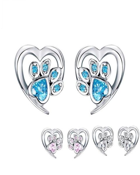 blue crystal pet paw stud earrings for girl heart shape cz footprint ear studs jewelry women design bijoux sce65432155087801520, Golden;silver
blue crystal pet paw stud earrings for girl heart shape cz footprint ear studs jewelry women design bijoux sce65432155087801520, Golden;silver