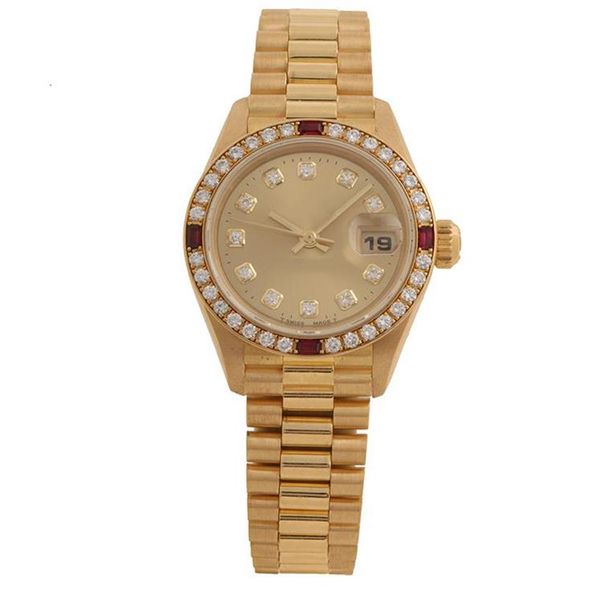 new women's automatic mechanical watch sapphire crystal 69178 gold diamond girl watch 26mm247r, Slivery;brown
new women's automatic mechanical watch sapphire crystal 69178 gold diamond girl watch 26mm247r, Slivery;brown