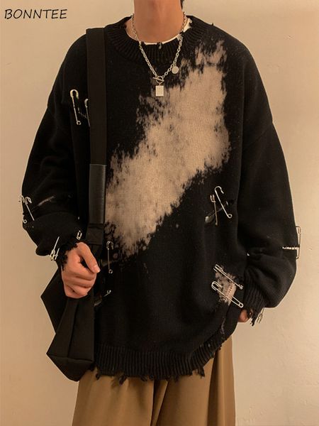 men's sweaters sweater mens clothes pullovers knitwear streetwear y2k baggy teens temper american ripped design chic hipster chic casua, White;black
men's sweaters sweater mens clothes pullovers knitwear streetwear y2k baggy teens temper american ripped design chic hipster chic casua, White;black