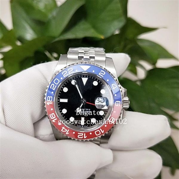 -selling bp 2813 movement 126710 with red and blue cerachrom ceramic 24-hour scale bezel 40mm black dial automatic mens watch 278e, Slivery;brown
-selling bp 2813 movement 126710 with red and blue cerachrom ceramic 24-hour scale bezel 40mm black dial automatic mens watch 278e, Slivery;brown