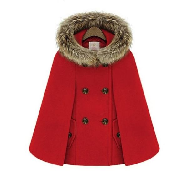 woolen female elegant poncho and capes coat women hooded cape fur collar double breasted winter loose street short overcoat red 208889588, Black
woolen female elegant poncho and capes coat women hooded cape fur collar double breasted winter loose street short overcoat red 208889588, Black