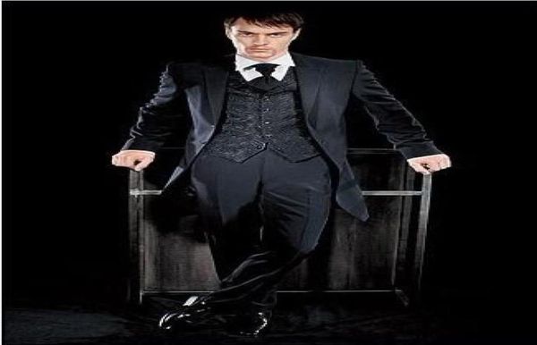 black wedding tuxedos tailcoat one button peak lapel groom tuxedoswedding men039s suit bridegroom suits jacketpa6338503, Black;gray
black wedding tuxedos tailcoat one button peak lapel groom tuxedoswedding men039s suit bridegroom suits jacketpa6338503, Black;gray