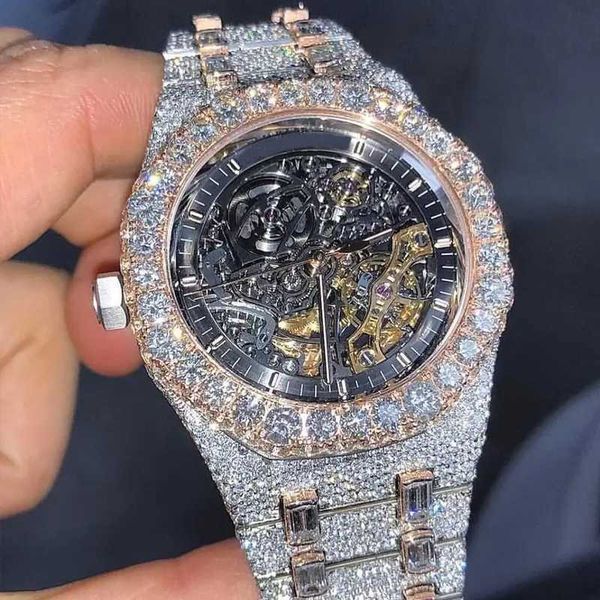 digner watch version 2022 new skeleton moissanite diamonds watch pass tt rose sier to p quality mechanical eta movement men luxury iced out, Silver
digner watch version 2022 new skeleton moissanite diamonds watch pass tt rose sier to p quality mechanical eta movement men luxury iced out, Silver