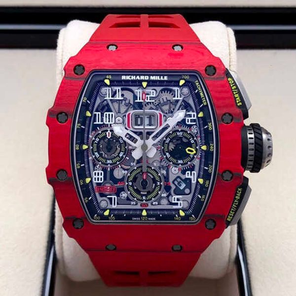 richardmille mens wristwatch rm pilot sport wrist watches rm11-03 machinery 44.5*50mm rm11-03 red ntpt carbon fiber yi-s64k yi-ggq7
richardmille mens wristwatch rm pilot sport wrist watches rm11-03 machinery 44.5*50mm rm11-03 red ntpt carbon fiber yi-s64k yi-ggq7